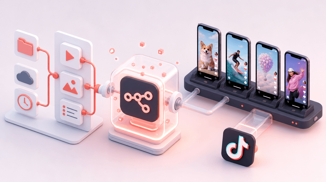 Automate TikTok Posting with n8n + Real Devices