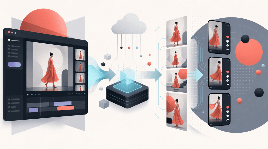 Runway to TikTok Posting Workflow at Scale