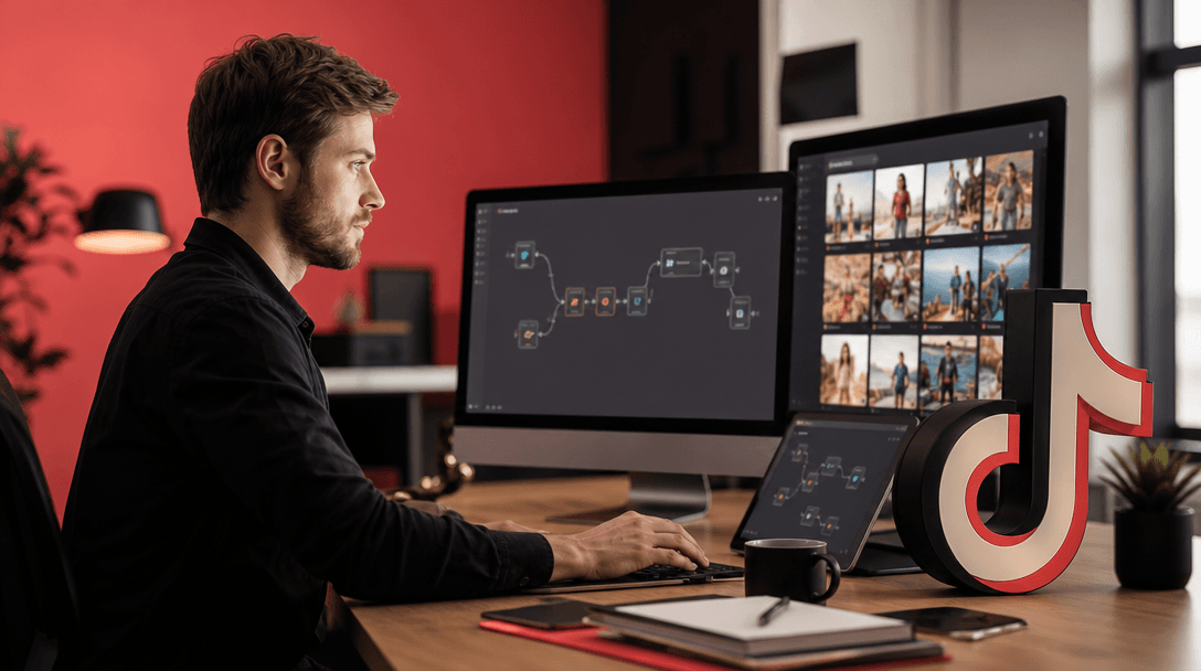 Programmatic TikTok Posting with n8n
